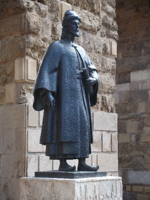 Photo 19. Statue of Ibn Hazm near the Puerta de Sevilla.