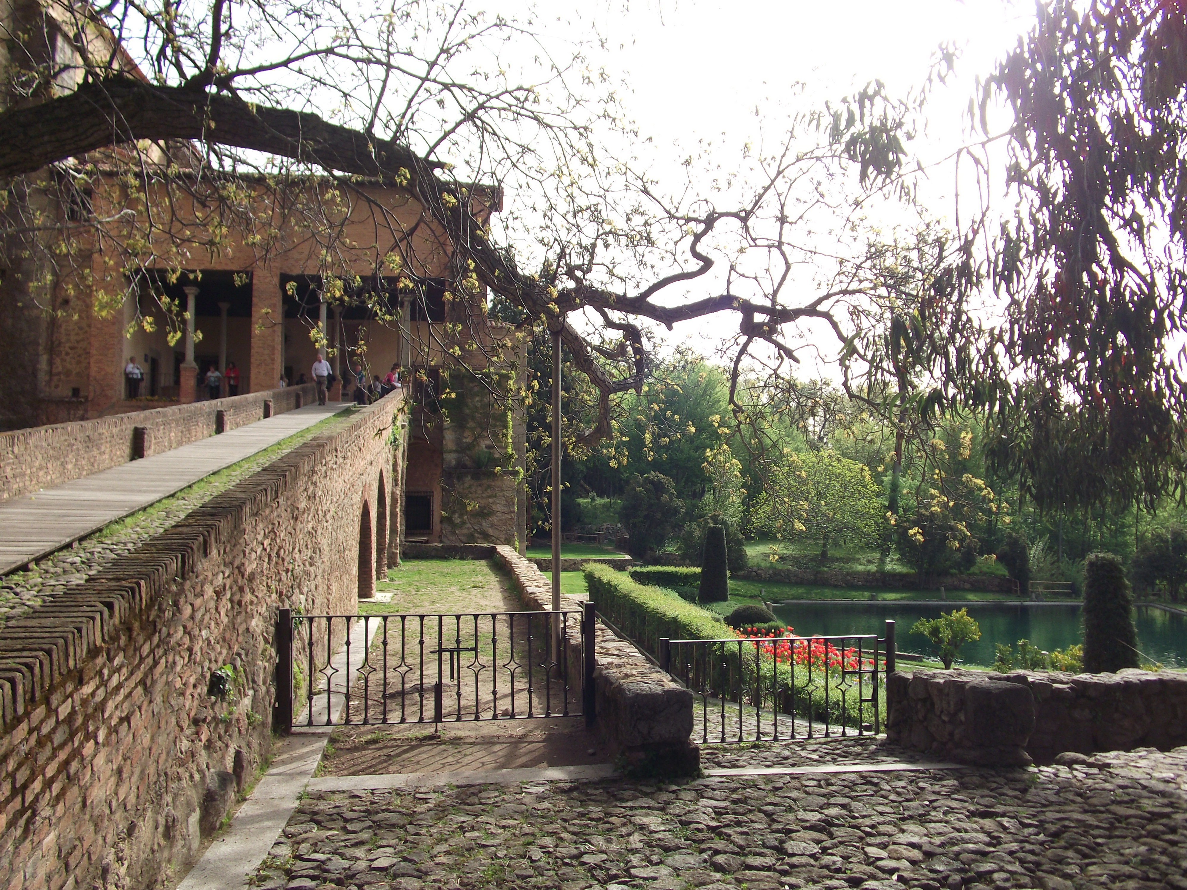 Emperor Charles V's villa - ramp.