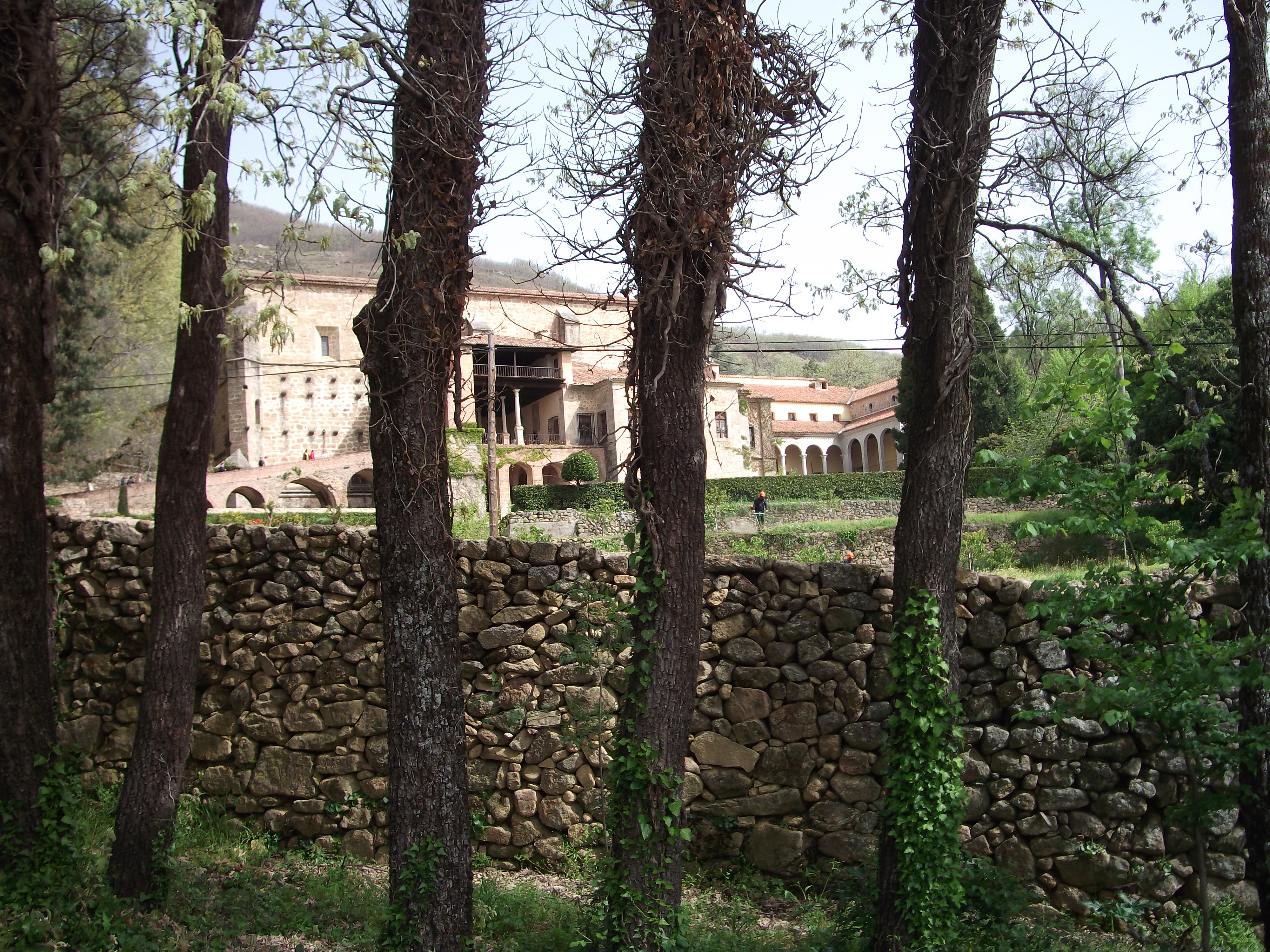 Emperor Charles V's villa at Yuste.