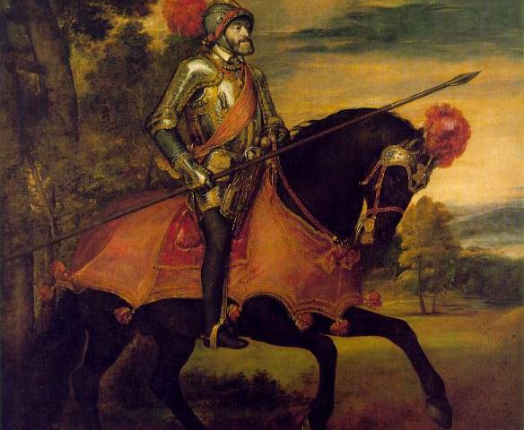 Charles V at the Battle of Muhlberg (Titian) 1548, (Prada, Madrid)