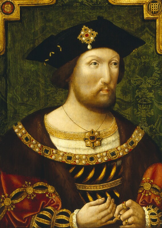 A portrait of the young Henry VIII (Nat Portrait Gallery)